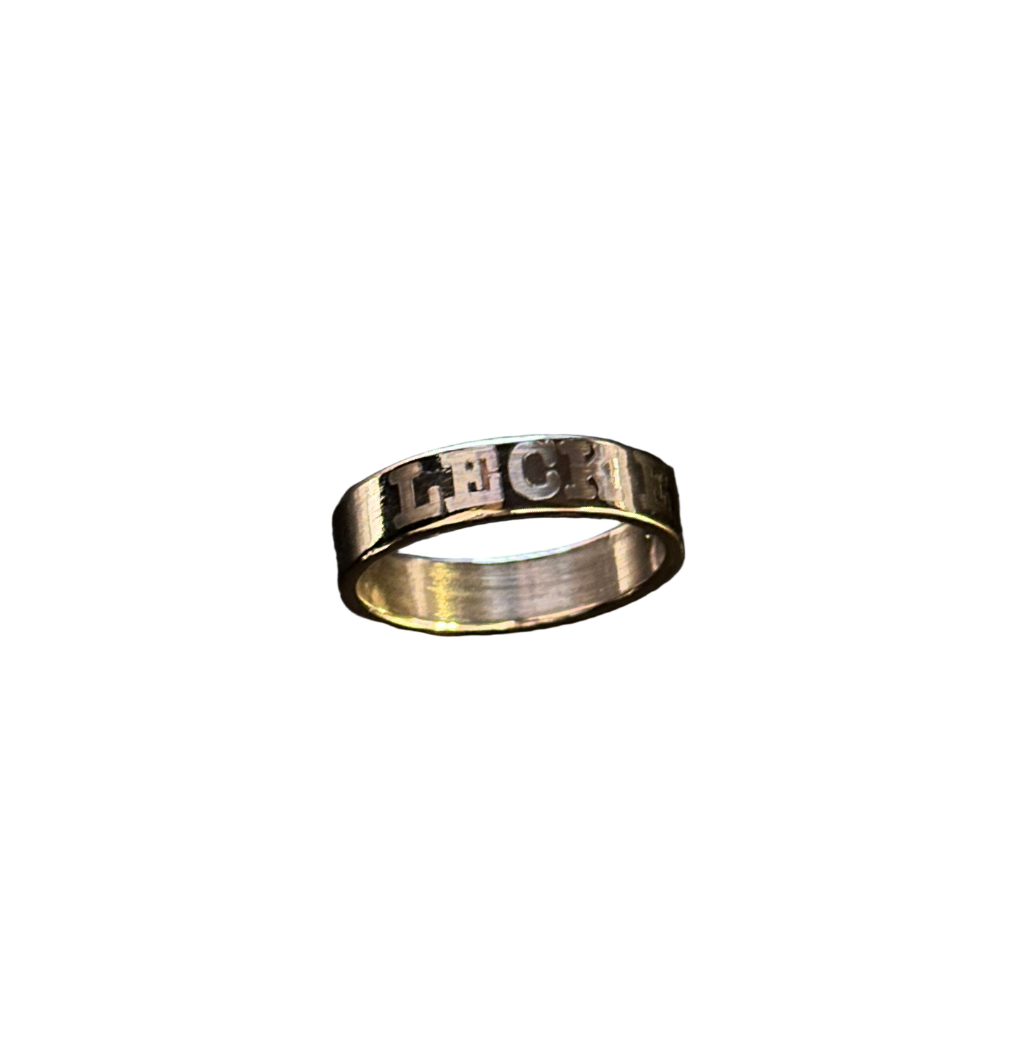 Plain Ring with Custom Engraving
